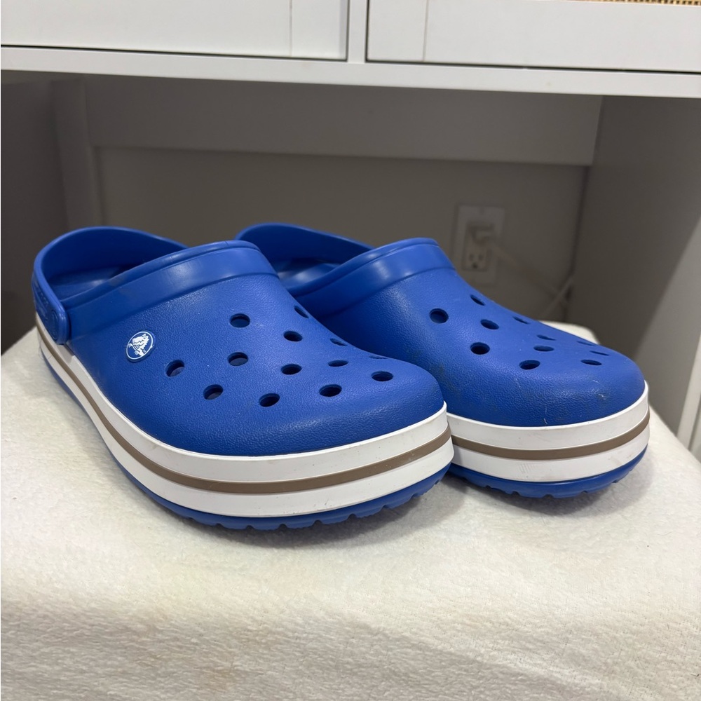 Blue Crocs